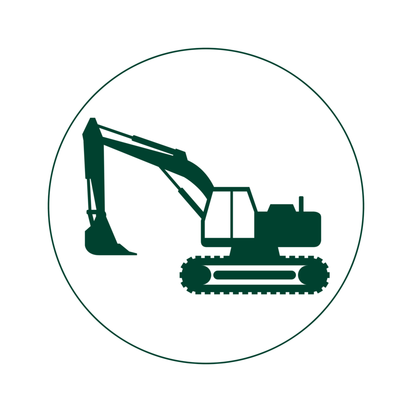 Locação de máquinas e veículos pesados